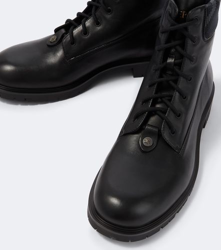 Bottines Check en cuir - Burberry - Modalova