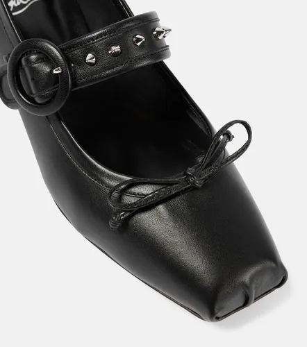 Ballerines Mamastrapita Spikes en cuir - Christian Louboutin - Modalova