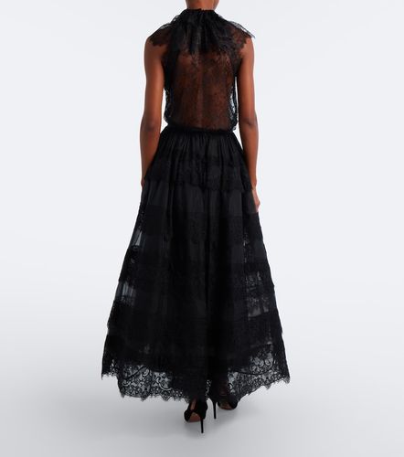 Elie Saab Jupe midi à dentelle - Elie Saab - Modalova