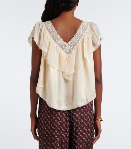 Dôen Blouse Yadira en soie à dentelle - Doen - Modalova