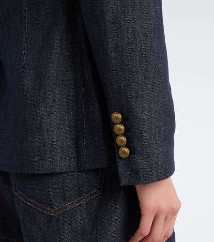 Brunello Cucinelli Blazer en denim - Brunello Cucinelli - Modalova
