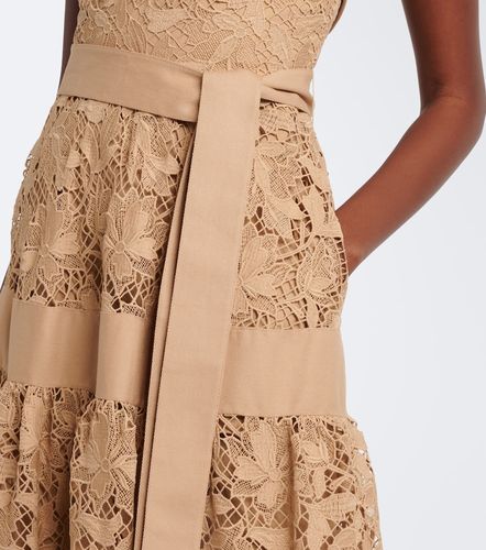 Elie Saab Robe longue en guipure - Elie Saab - Modalova