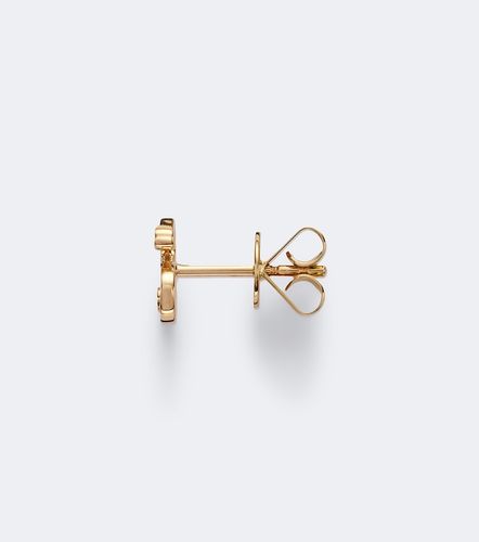 Boucle d'oreille unique Initial Petite S en or 18 ct et diamants - Sophie Bille Brahe - Modalova