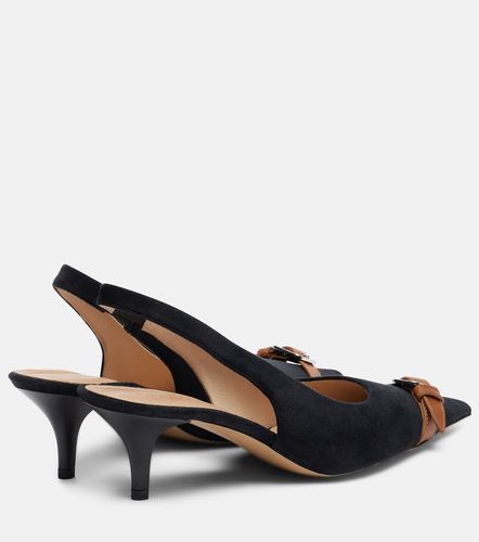 Escarpins slingbacks en velours - JW Anderson - Modalova