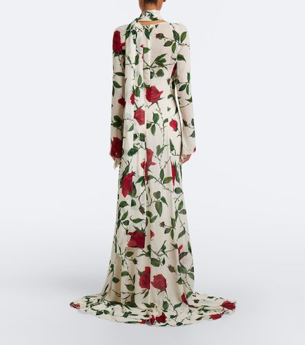 Blumarine Robe longue à fleurs - Blumarine - Modalova