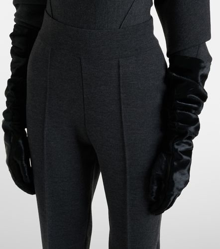 Alaïa Pantalon fuselé en laine mélangée - Alaia - Modalova