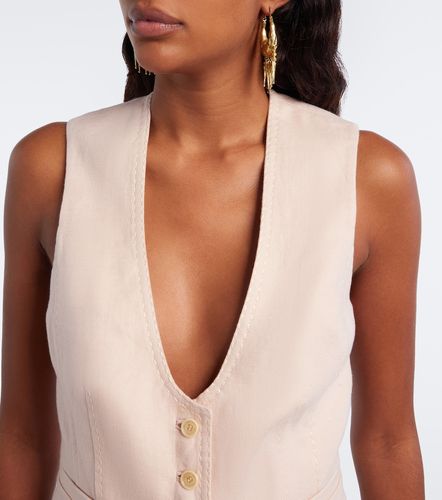 Zimmermann Gilet Clash en lin - Zimmermann - Modalova