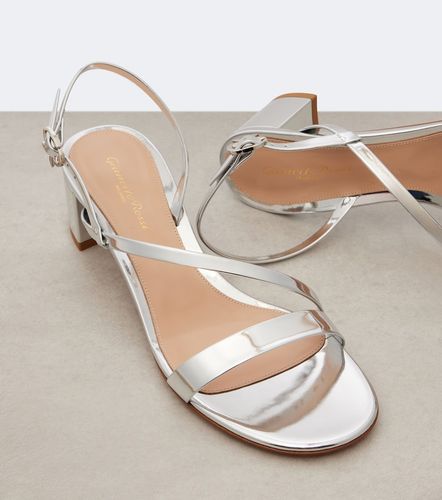Sandales Betsey en cuir métallisé - Gianvito Rossi - Modalova
