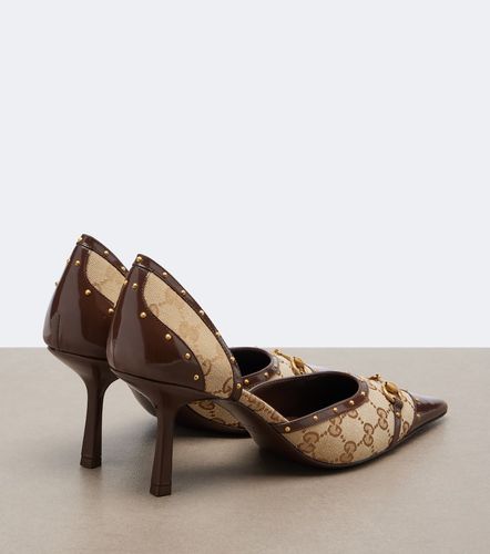 Gucci Escarpins Savoy en toile GG - Gucci - Modalova