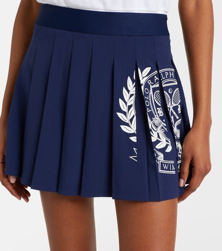 X Wimbledon – Jupe de tennis plissée à logo - Polo Ralph Lauren - Modalova
