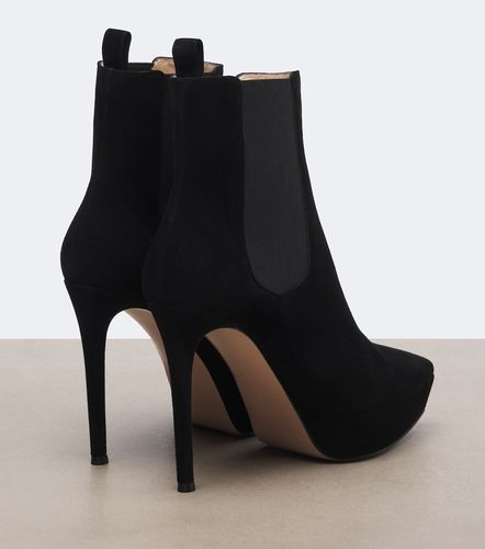 Bottines en daim à plateau - Gianvito Rossi - Modalova