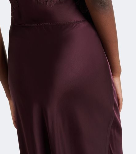 Jupe midi Matilde en satin à dentelle - Rixo - Modalova