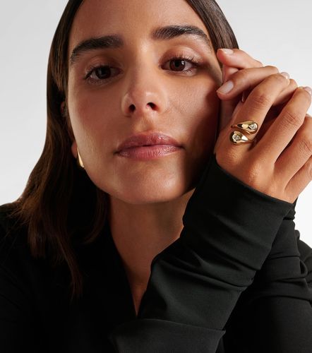 Bague Water Droplet en or 14 ct et diamants - Mateo - Modalova