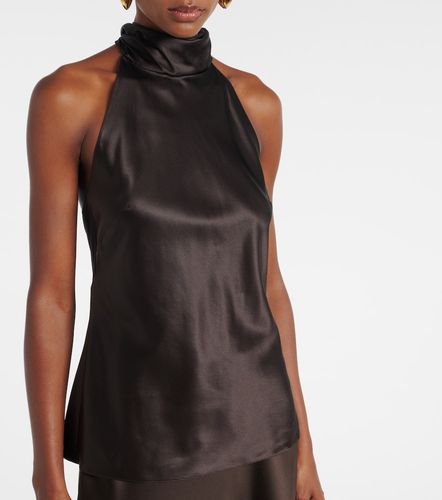 Top Chilton en soie mélangée - Ralph Lauren Collection - Modalova