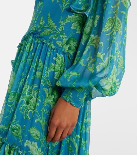 Robe longue en mousseline de soie - Etro - Modalova