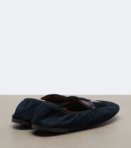 Khaite Slip-on Zoe en daim et cuir - Khaite - Modalova