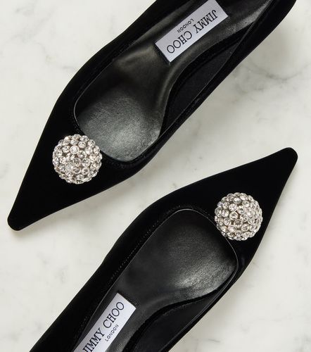 Escarpins Orb 50 en velours à ornements - Jimmy Choo - Modalova
