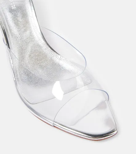 Mules Alexa Glass 60 en PVC - Amina Muaddi - Modalova