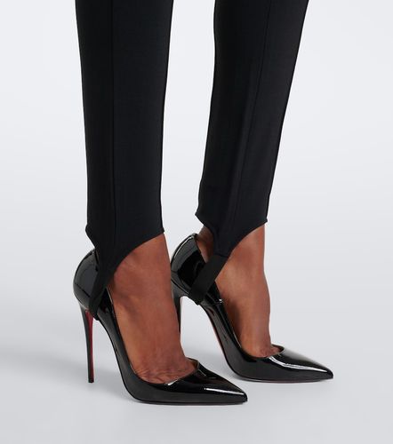 Legging fuseau en laine mélangée - Mugler - Modalova