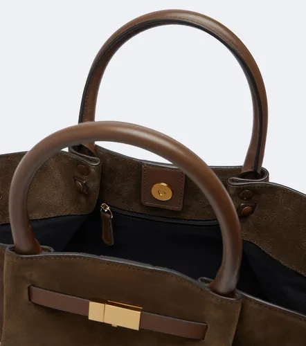Sac à main New York Midi en daim - DeMellier - Modalova