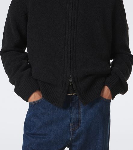 Sweat-shirt à capuche en laine mélangée - Moncler - Modalova