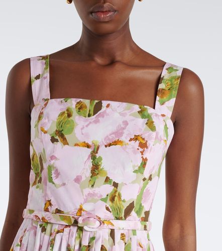 Robe de cocktail en coton mélangé - Oscar de la Renta - Modalova