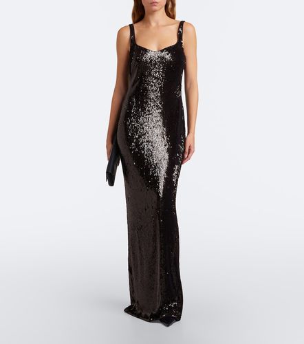 Balmain Robe longue à sequins - Balmain - Modalova