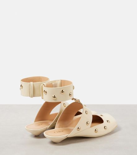 Chloé Sandales Jade en cuir à clous - Chloe - Modalova
