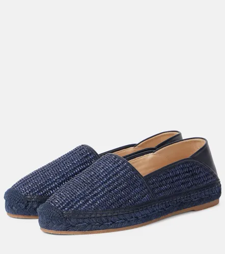 Espadrilles Espadra en raphia et cuir - Manolo Blahnik - Modalova