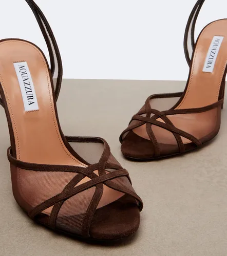Aquazzura Sandales Shear en daim - Aquazzura - Modalova