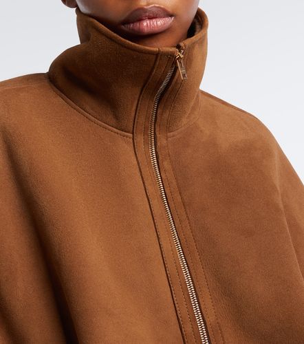 Veste bomber en daim et shearling - Acne Studios - Modalova