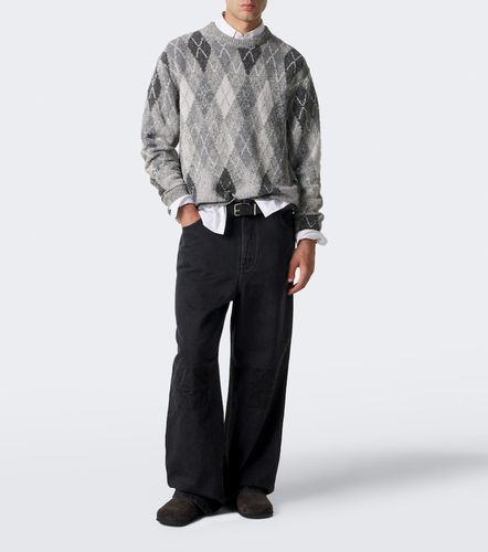 Pull en coton et laine mélangés - ERL - Modalova