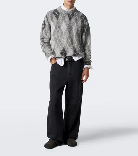 Pull en coton et laine mélangés - ERL - Modalova
