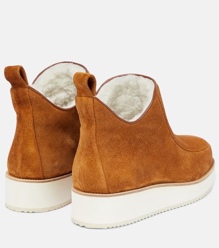 Bottines Harry en daim et shearling - Gabriela Hearst - Modalova
