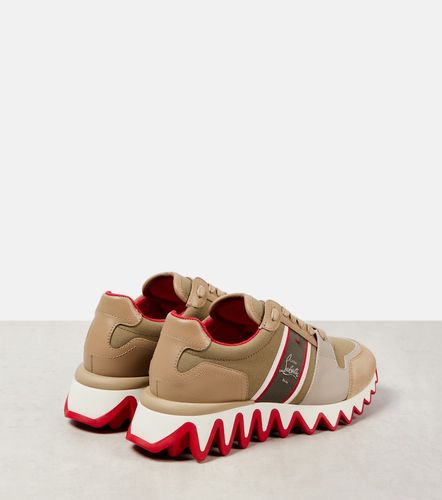 Sneakers Nastroshark en cuir et toile - Christian Louboutin - Modalova
