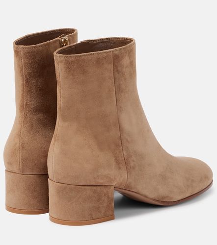 Gianvito Rossi Bottines 45 en daim - Gianvito Rossi - Modalova