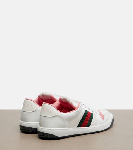Gucci Baskets Screener en cuir - Gucci - Modalova