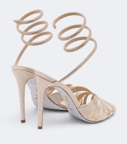 Sandales Dania en satin à ornements - Rene Caovilla - Modalova
