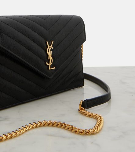 Portefeuille à chaîne Cassandre en cuir - Saint Laurent - Modalova