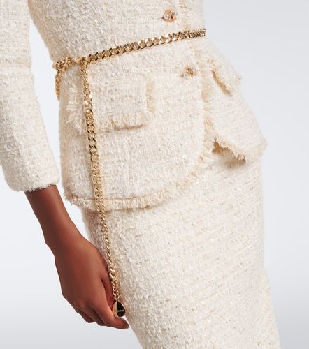 Robe midi en tweed bouclé - Self-Portrait - Modalova