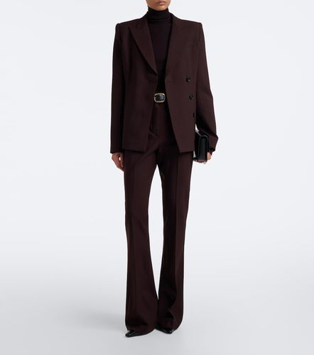 Pantalon évasé en laine mélangée - Sportmax - Modalova