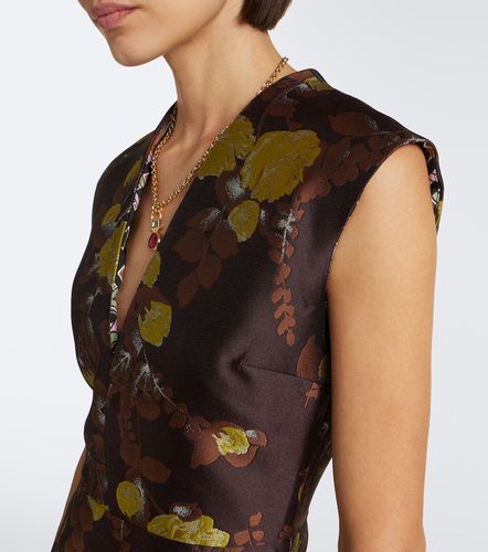 Robe midi Devon en jacquard - La DoubleJ - Modalova