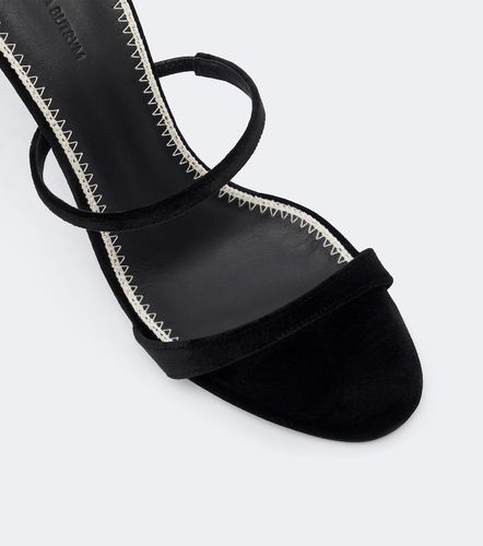 Mules en velours à appliqués - Magda Butrym - Modalova