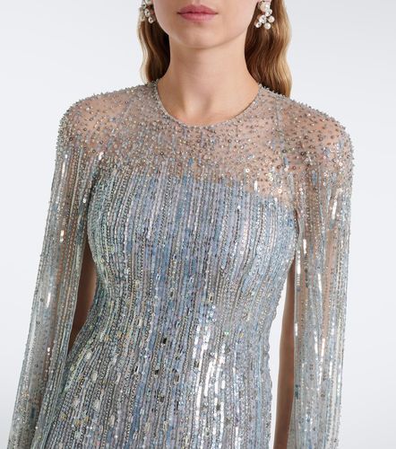 Robe longue Cosmic Dust à ornements - Jenny Packham - Modalova