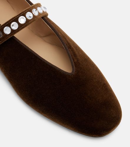 Le Monde Béryl Ballerines Stella en velours - Le Monde Beryl - Modalova