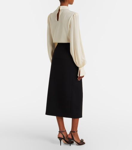 Jupe crayon en laine vierge - Valentino Garavani - Modalova