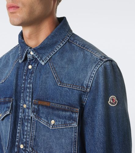 Moncler Chemise Western en denim - Moncler - Modalova