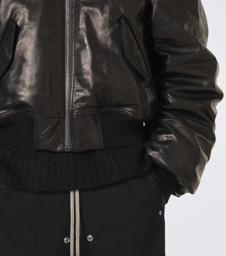 Veste doudoune Secchia Flight en cuir - Rick Owens - Modalova