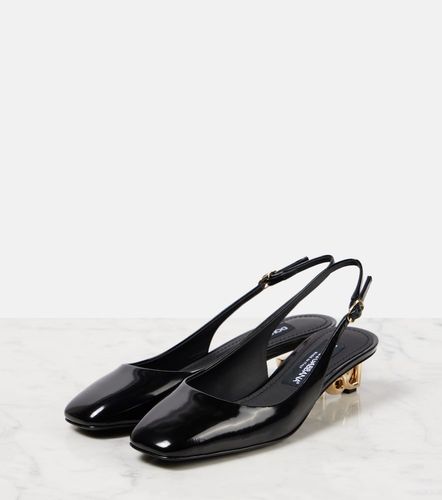 Escarpins Jackie DG 40 en cuir verni - Dolce&Gabbana - Modalova