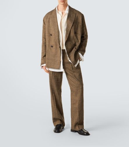 Pantalon droit Slack en lin, soie et coton - Our Legacy - Modalova